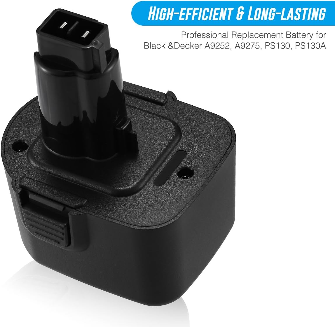 Powerextra 12V 3.0Ah Replacement Battery for Black & Decker PS130 Firestorm 12-Volt Pod Style Battery 1 Pack