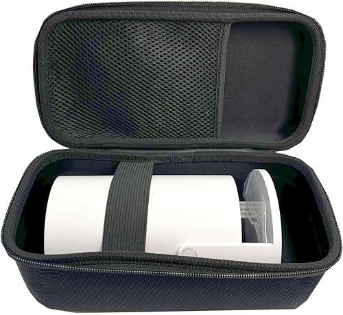 Miniatura 8 de Estuche de transporte de viaje duro Bolsas de almacenamiento Forro suave para proyectores de video portátiles Caja protectora