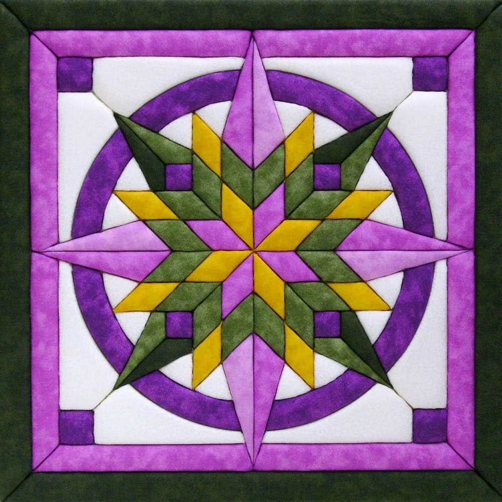 QUILT MAGIC Sew Wall Hanging Kit-Evening Star, Various