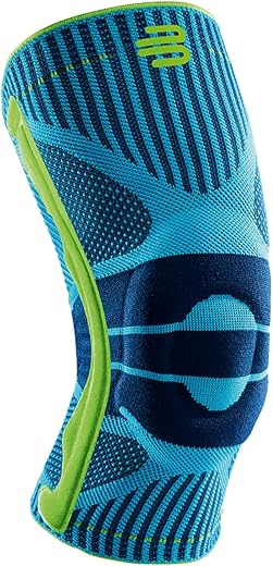 Bauerfeind Sports Knee Support - Breathable Compression Knee Brace for Athletes - Medical Grade Compression - Lightweight,...