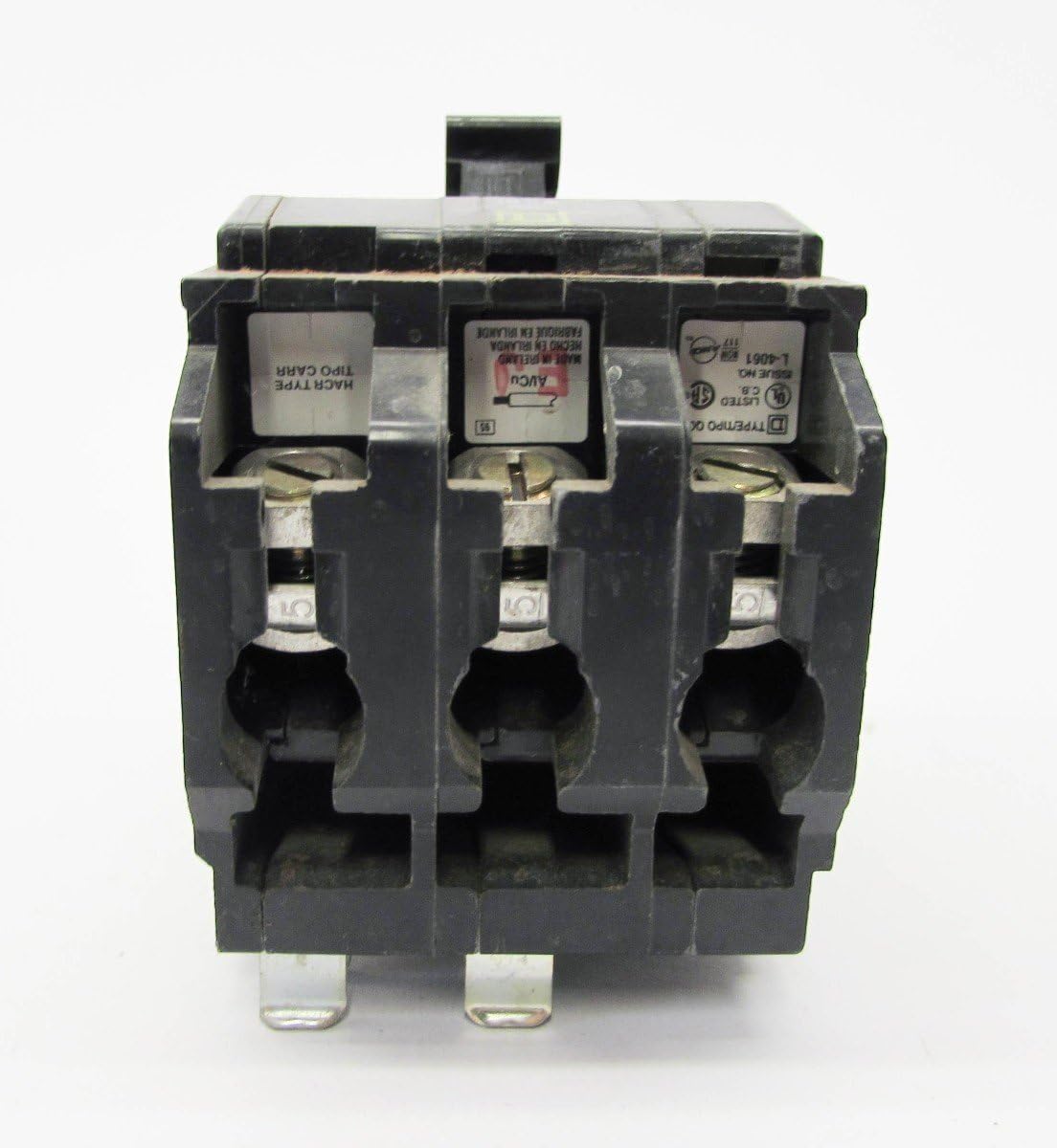 SCHNEIDER ELECTRIC Miniature 240-Volt 35-Amp QOB335 Molded Case Circuit Breaker 600V 25A
