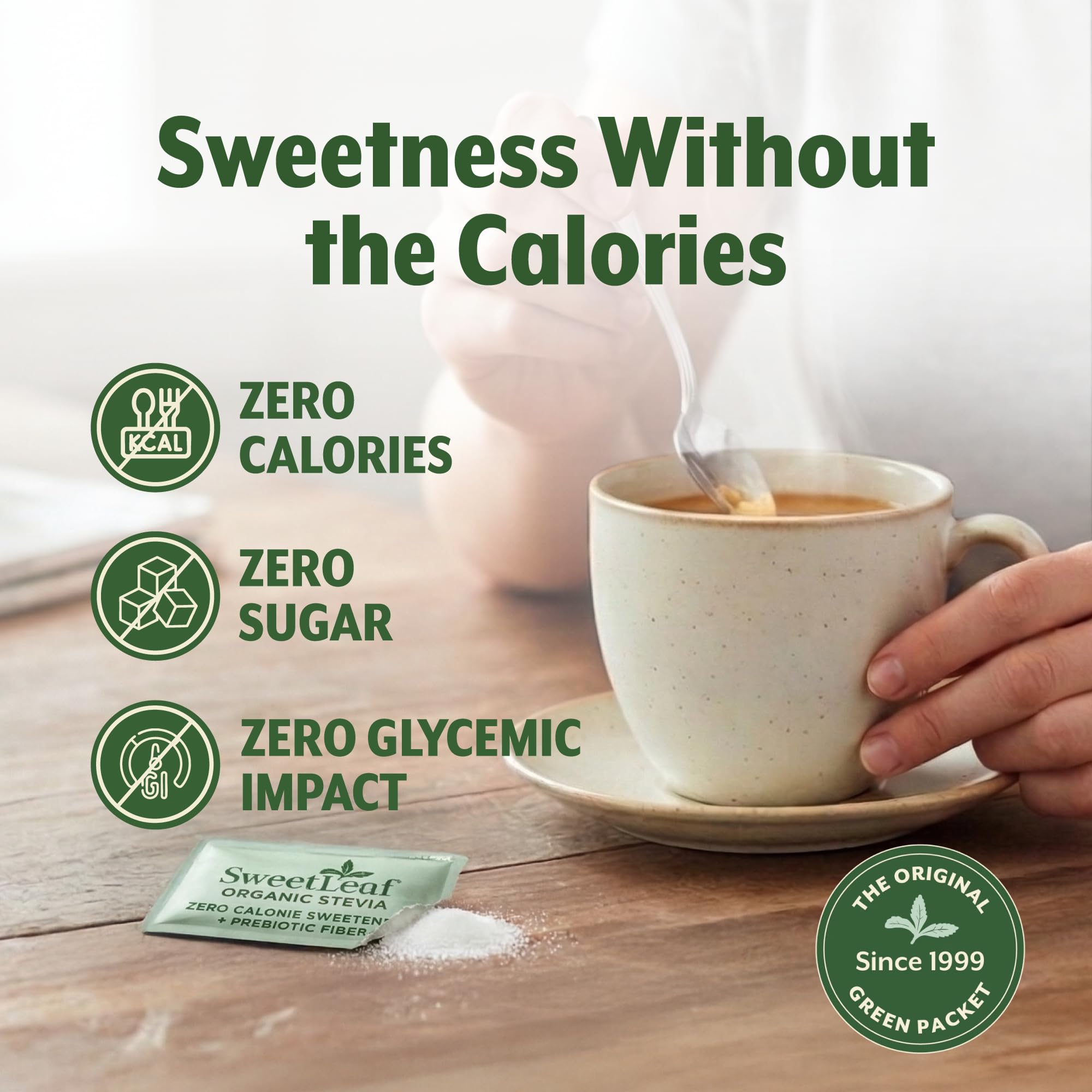 Sweet Leaf Stevia Organic Sweet Leaf Stevia Packets - 70 ct