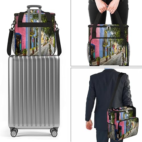 Miniatura 7 de Bonita cafetera de la Ciudad de México, bolsa de transporte para Keurig K-Mini o K-Mini Plus K-Mini Plus K-Cup Pods, portátil, bolsa de viaje