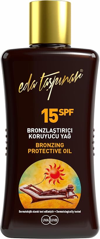 Eda Taşpınar Bronzing Protective Oil SPF 15 (200 ml/6.8 fl oz)