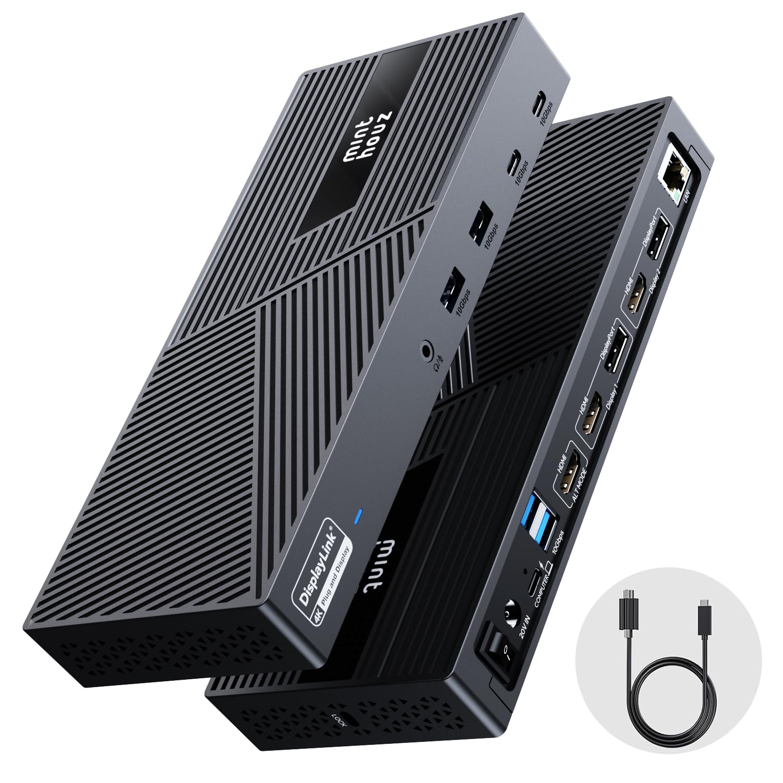 Photo 1 of Minthouz 14-in-1 DisplayLink Docking Station