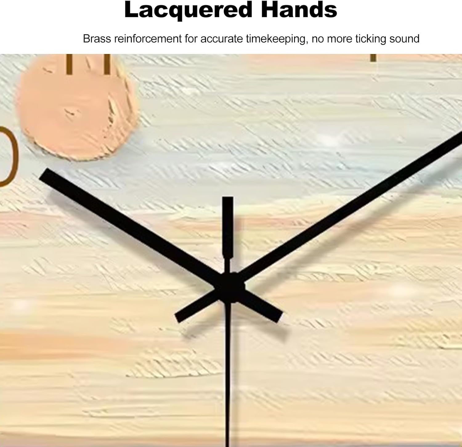 Ergocar Wall Clock No Ticking Silent Modern Wall Clock, Artistic Home Decoration Wall Clock Suitable for Bedroom, School, Office, Living Room, Kitchen