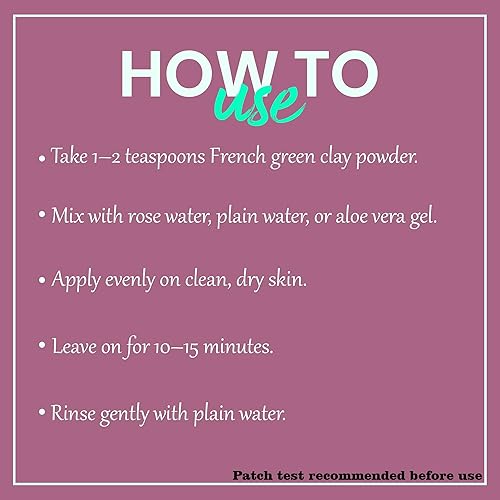 Miniatura 4 de minature Polvo de arcilla verde francés, Montmorillonita, para cuidado de la piel, exfoliantes faciales, limpiadores corporales, desintoxicante puro