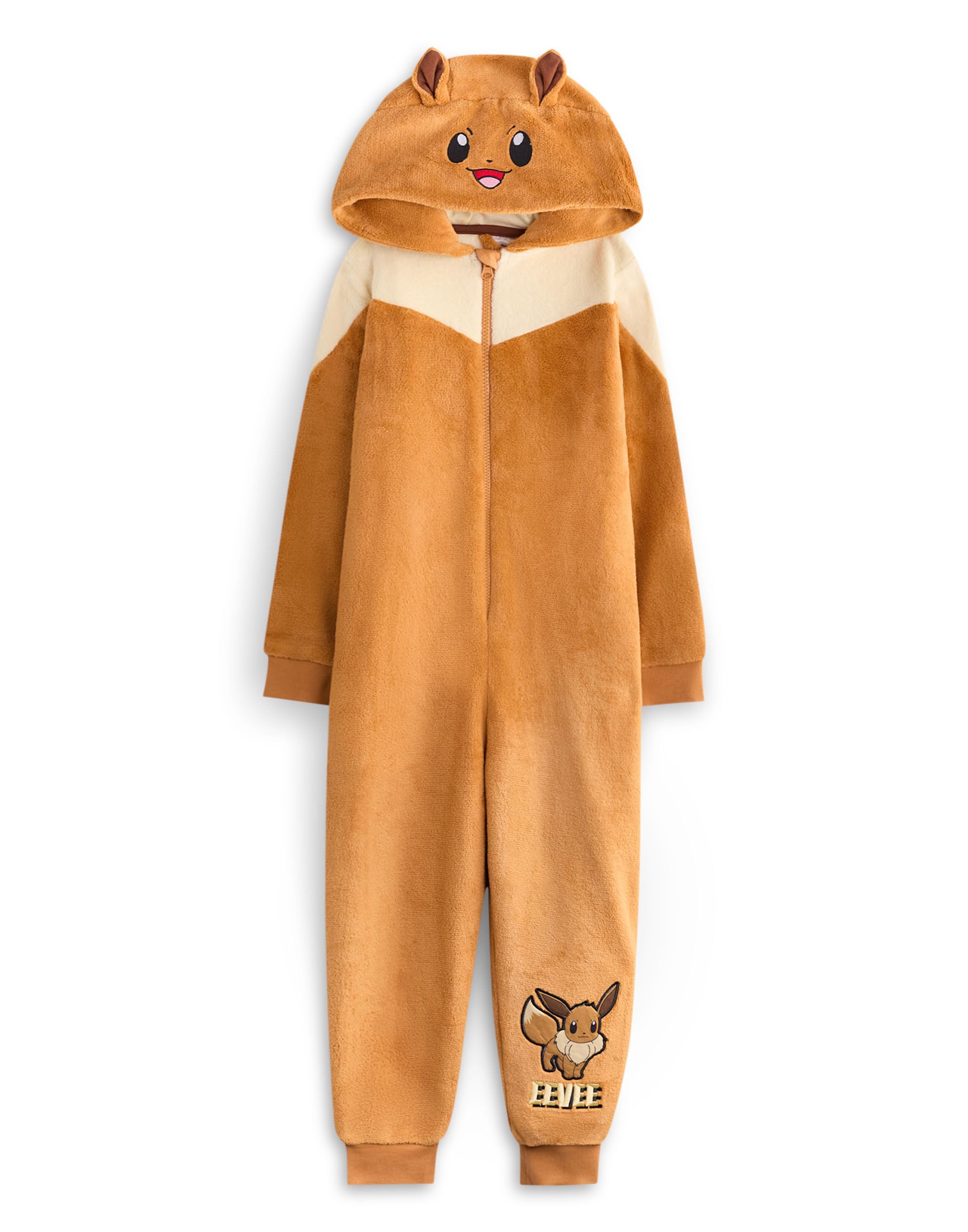 Pokémon (7-8 Years) Pokemon Onesie (Girls ) Brown