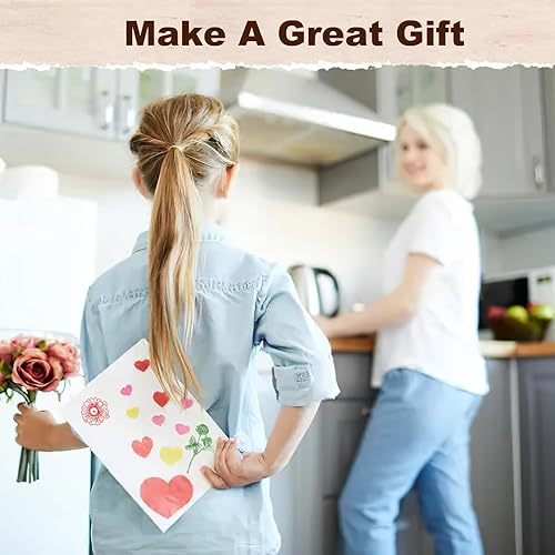 Miniatura 2 de UCEC 8 hojas de sellos transparentes, sellos de goma de silicona para plantas y flores, pequeños sellos transparentes para decoración de tarjetas y