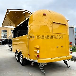 COGSUN Mobile Kitchen Food Trailer for Sale, Commercial Concession Trailer for Food Business and Events