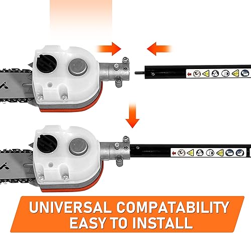 Miniatura 4 de Podadora universal para sierra de poste de 10 pulgadas