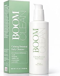 Boom Clean - Jabón facial para mujer, limpiad...