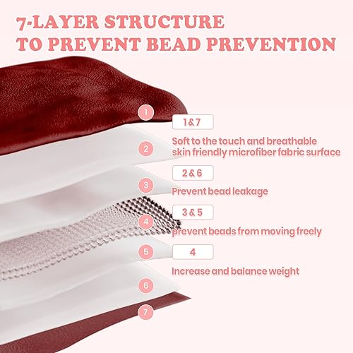 Miniatura 86 de HOSUKKO Manta con peso, manta pesada de unicornio rosa de 3 libras, manta transpirable (36 x 48 pulgadas, 3 libras)