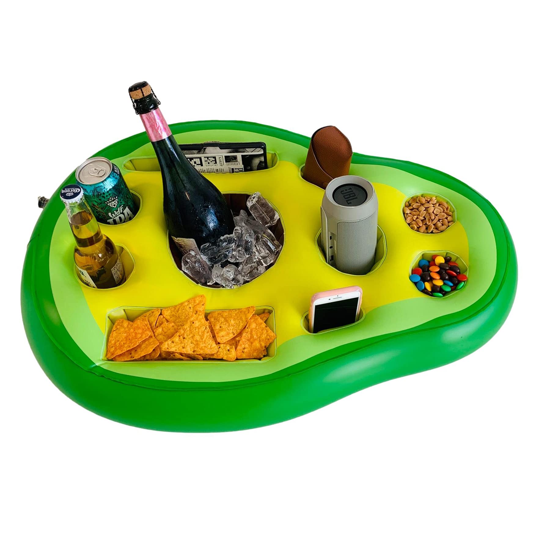 Premium Floating Drink Holder for Pool, Hot Tub Accessories for Adults - Pool Drink Holder Floats, Swimming Pool Accessories for Adults, Drink Floaties for Pool, Pool Drink Floats…