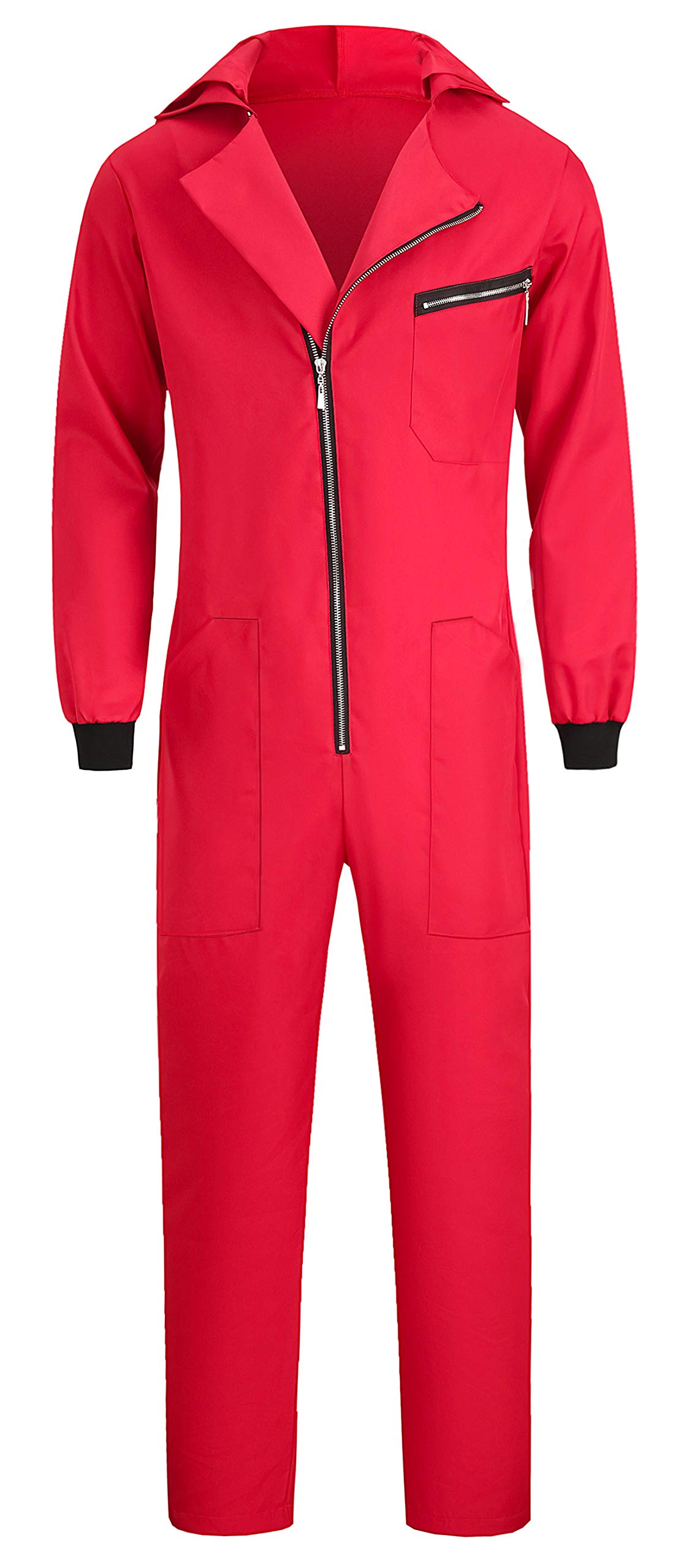 lelike Red Jumpsuit Cosplay Original Costume XS-XXL-picture-45