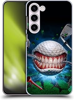 Head Case Designs Officially Licensed Tom Wood Golf Ball Monsters Hard Back Case Compatible with Samsung Galaxy S23+ 5G