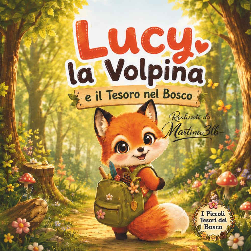 Lucy la Volpina e il Tesoro nel Bosco (I Piccoli Tesori del Bosco)
