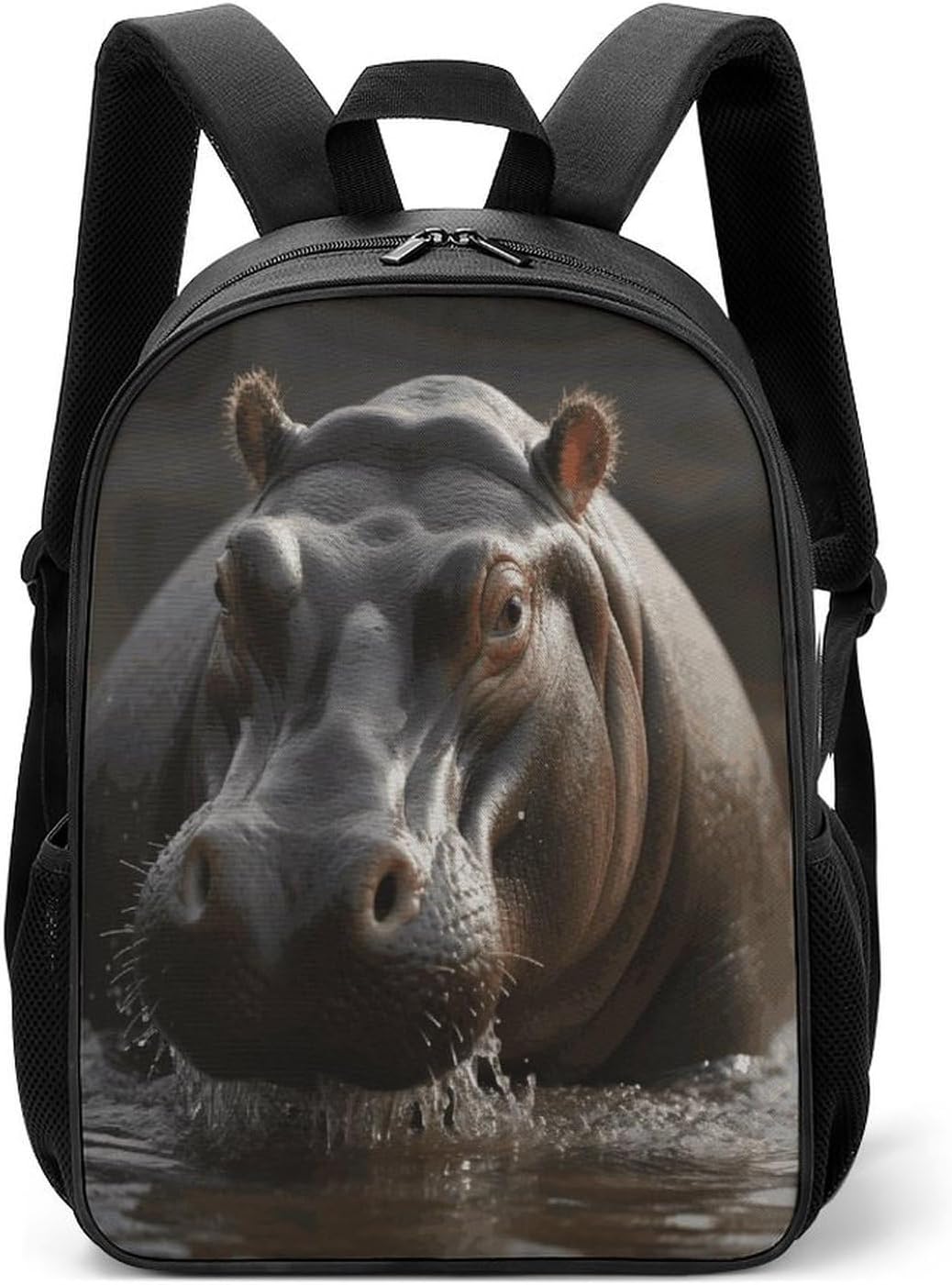 Hippo Casual Daypack Hiking Backpack BookBag
