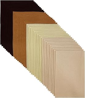 Sponsored Ad - Soft Felt Sheets, 8x12 inches Assorted Craft Felt Fabric, 1.4mm Thick Felt Square Pack, 4 Colors 40 Pieces ...