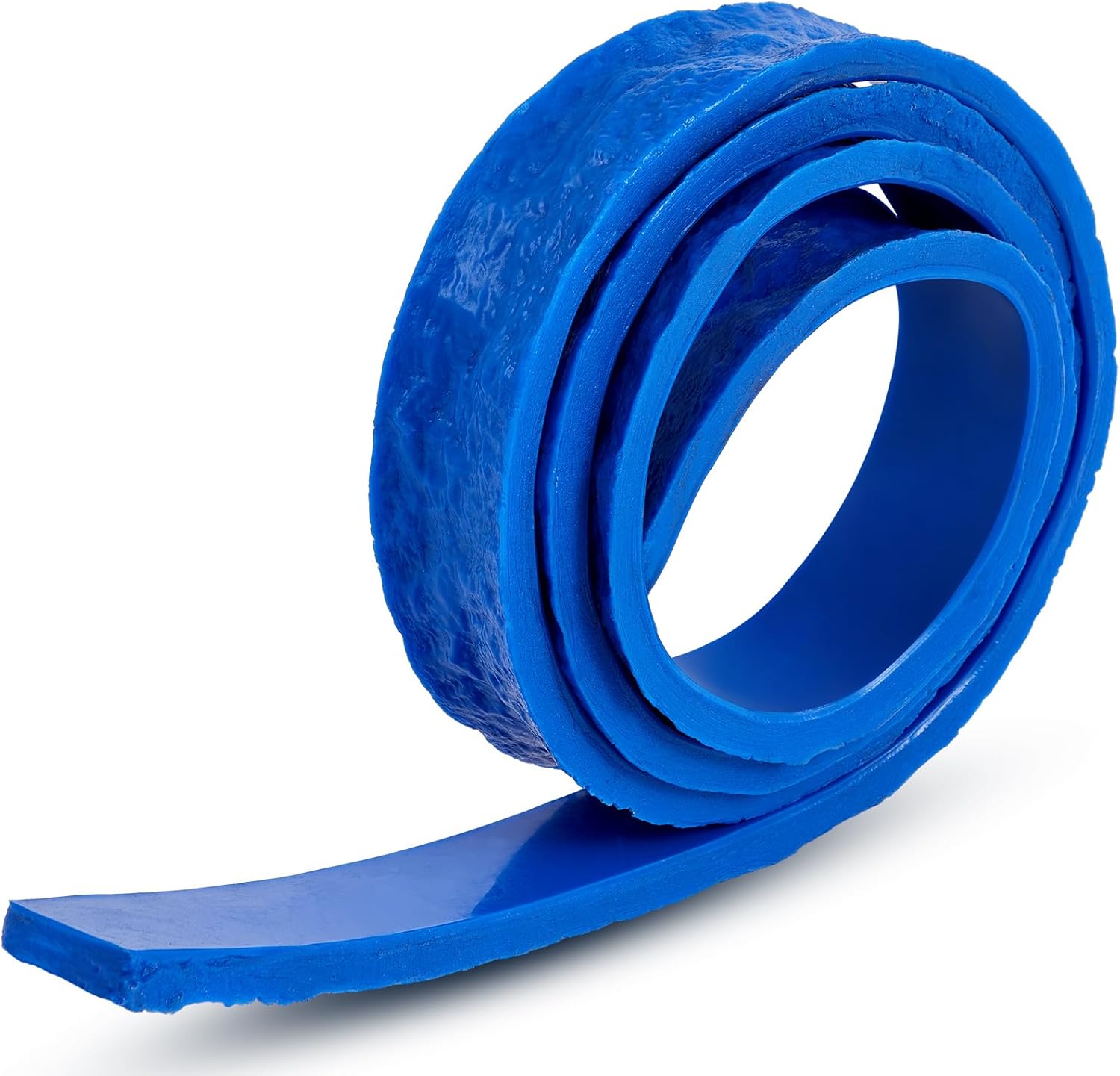 Concrete Stone Rock Edge Form Liner Countertop Edge Form Liner Chiseled Concrete Stone Molds for Countertops Steps, Benches, Fireplaces Edging Forms (Blue,2.17" W X 89.37" L X 0.98" T)