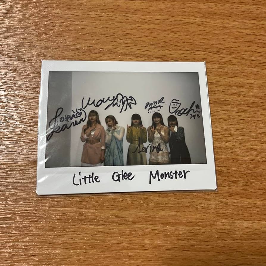 リトグリ　直筆　サイン入りチェキ Amazon.co.jp: リトグリ Little Glee Monster サイン入りチェキ : おもちゃ