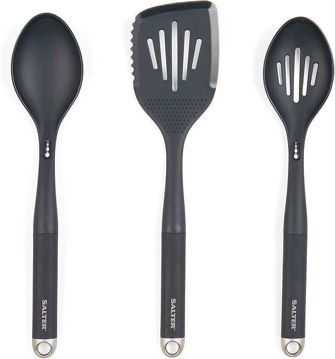Salter BW12286EU7 Kitchen Set Nylon Cooking Tools, Multifunctional