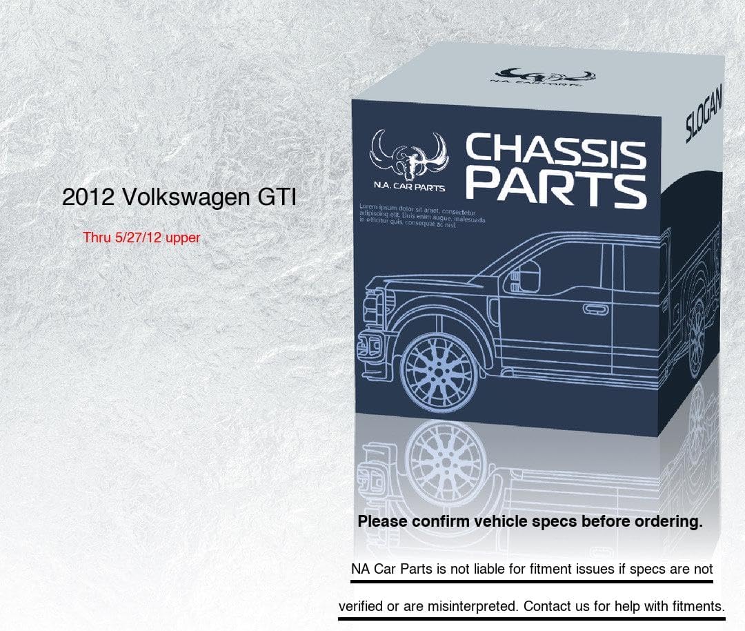 Rear Right Side Upper Control Arm for 2012 Volkswagen GTI | Premium Chassis Replacement Parts