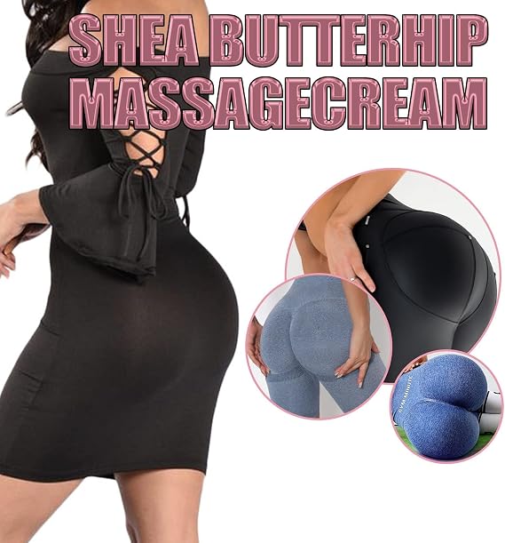 Buttocks Enhancement Cream,Shea Butter Massage Cream,Butt Enhancement Cream Fast Growth for Women,Buttocks Lifting Firming Cream