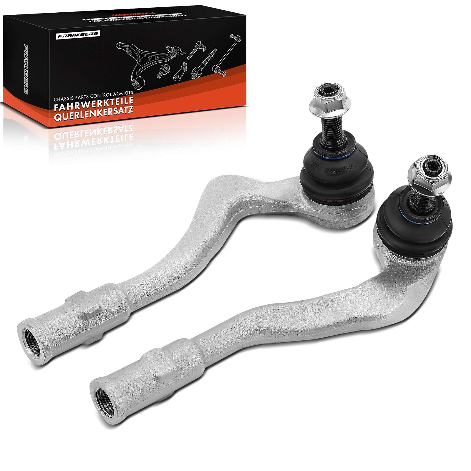 Frankberg 2x Rotule Direction Avant Compatible avec A4 8K2 B8 1.8L-3.2L 2007-2015 A5 8T3 1.8L-4.2L 2007-2017 A6 4G2 4GC 1.8L-4.0L 2010-2018 Remplacer# 8K0422817B