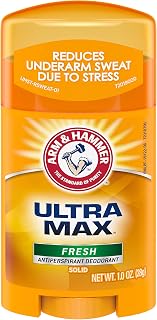 Arm & Hammer Ultra Max Antiperspirant Deodorant 1 Ounce Travel Size (Pack of 2)