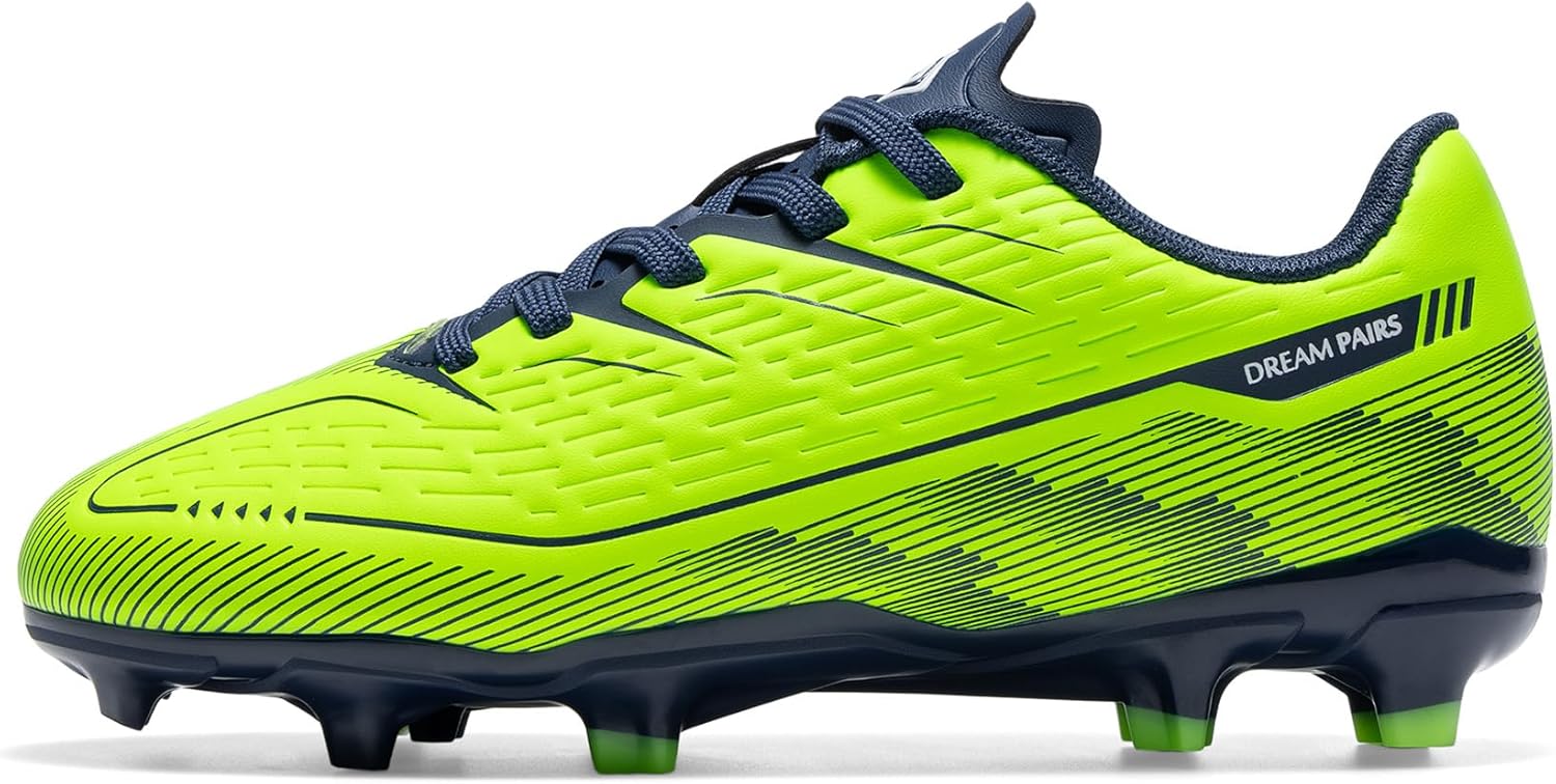 DREAM PAIRS Kids Multi Ground Soccer Cleats with High-Speed Anti-Twist TPU Plate Athletic Football Shoes for Little/Big Kids - Image 9