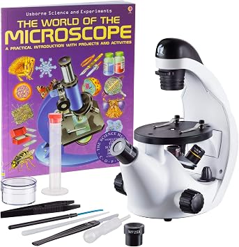 AmScope IN50C-WM Monocular Biological Microscope with 500X
