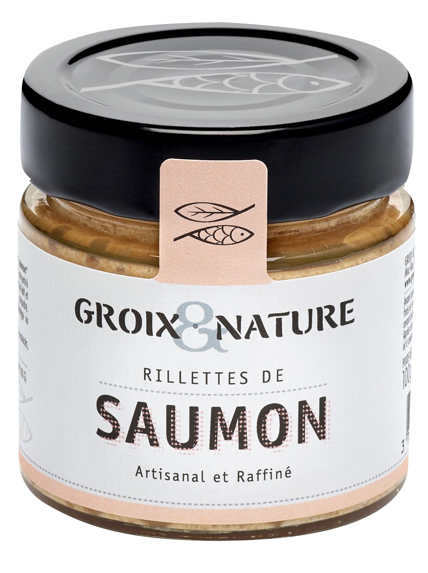 Groix et Nature, Probierpaket - Meeres-Rillettes, Jakobsmuscheln, Hummer, Lachs, Krabben, aus Frankreich, 4 x 100 g