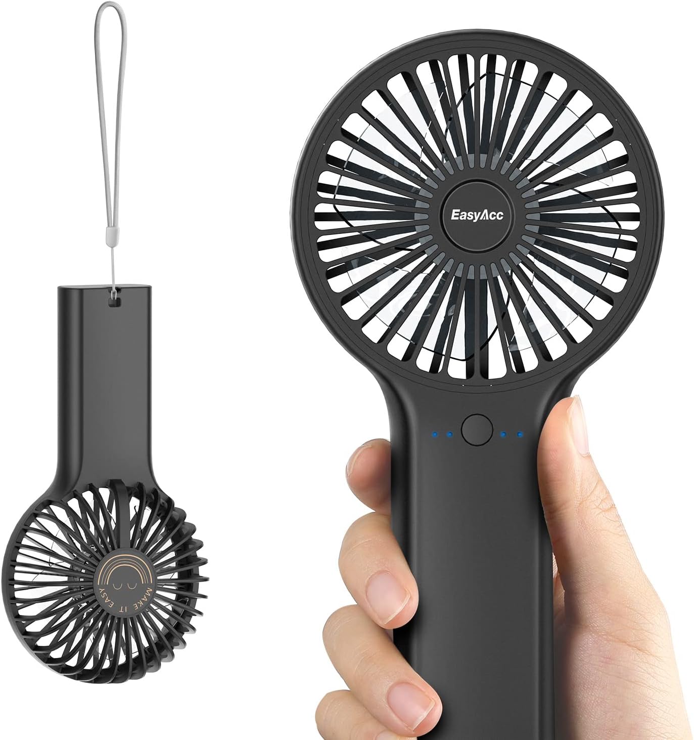 Ventilateur Usb Bureau Ventilateur De Bureau USB EasyAcc - Mini, Silencieux <35 DB - 3 Vitesses - Pivotant 180° - Parfait Pour Bureau, Nuit Ventilateur Mini 3 Vitesses 35dB Ventilateur Usb Bureau Ventilateur De Bureau USB EasyAcc - Mini, Silencieux <35 DB - 3 Vitesses - Pivotant 180° - Parfait Pour Bureau, Nuit Ventilateur Mini 3 Vitesses 35dB