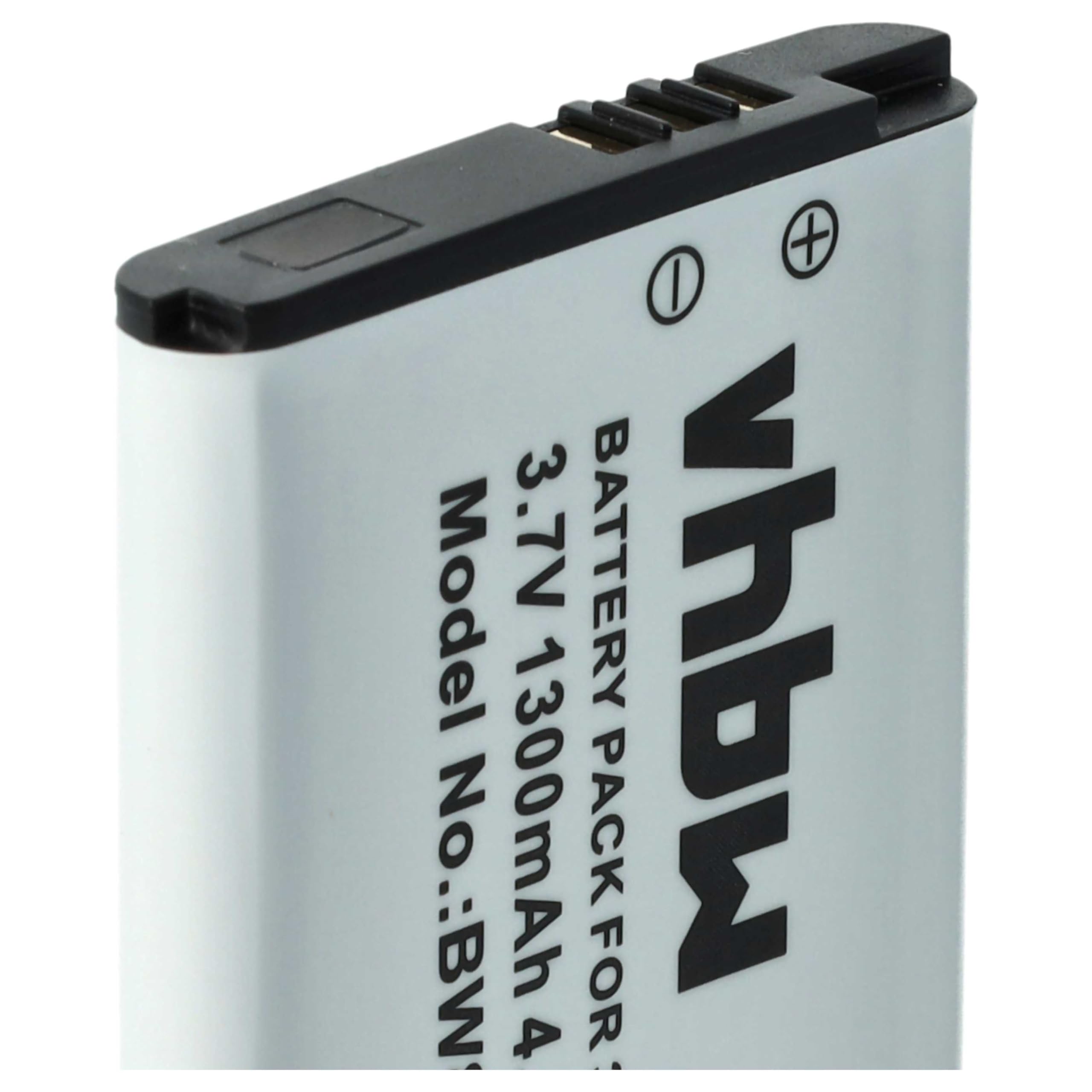 vhbw Batería Compatible con Nintendo 2DS, 3DS, New 2DS (XL), Wii U Pro & Switch Pro Controller - Reemplaza CTR-003 (Li-Ion, 1300 mAh, 3,7 V) Repuesto | 3DS, New 2DS (XL), Wii U Pro & Switch Pro - Batería de repuesto para CTR-003 (ion de litio, 1300 mAh, 3