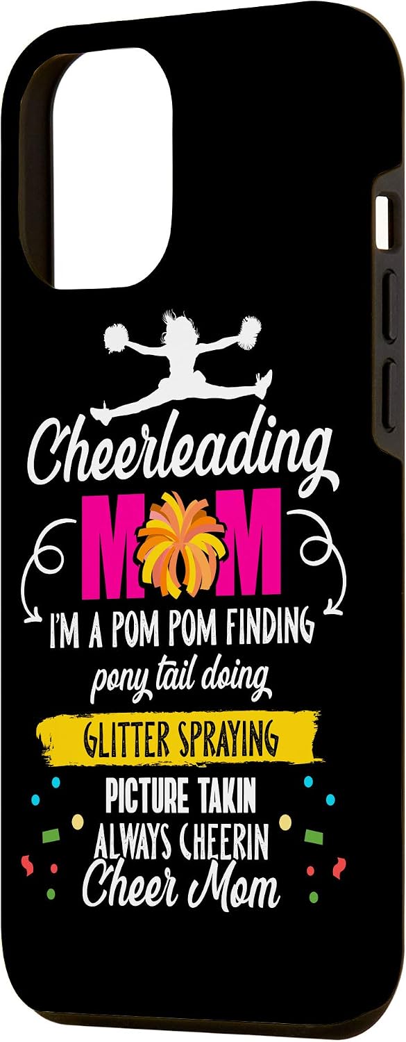 iPhone 12 Pro Max Cheer Mom Taking Proud Cheerleading Cheering Case