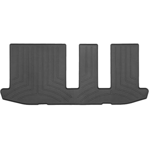 WeatherTech FloorLiner HP Custom Fit Floor Mats for Infiniti QX60, JX, Pathfinder - 3rd Row (444453IM), Black