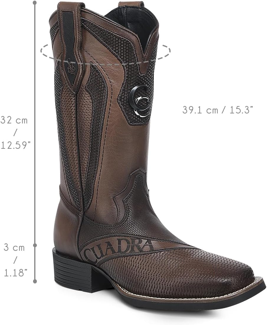 Cuadra Rodeo Boot Men Honey Brown Bovine Leather