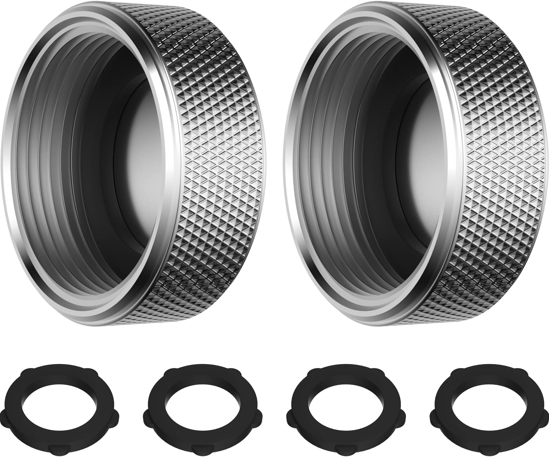 ALKARAMA 20 Pack Plastic Hose Caps for Garden Hose, Garden