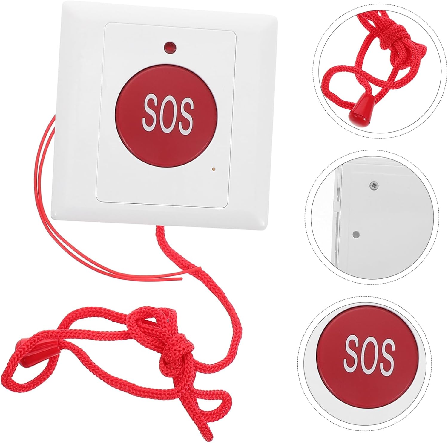 Wall-Mount Emergency Help Button for Elderly and Children Rapid Assistance