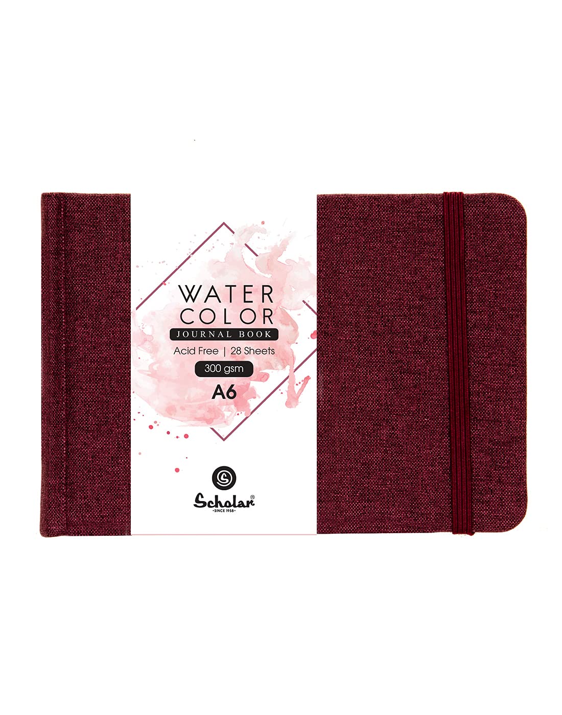 Scholar Watercolour Journal 300 GSM (A6, Burgundy) (B08TR9XL9P) Amazon Price History, Amazon Price Tracker