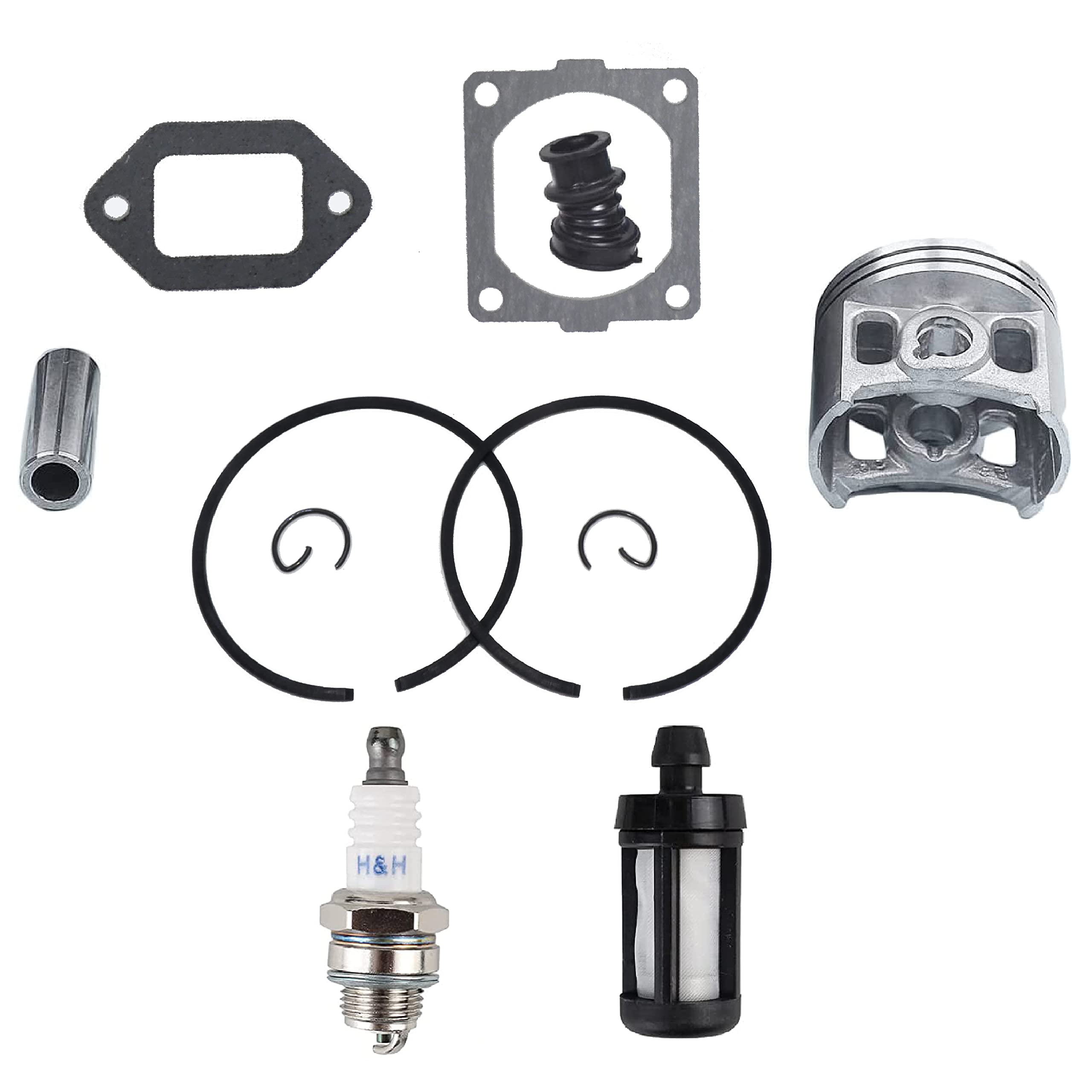 56mm Kolben und Zylinder Kit für Stihl Kettensäge 064 066 MS640 MS650 MS660