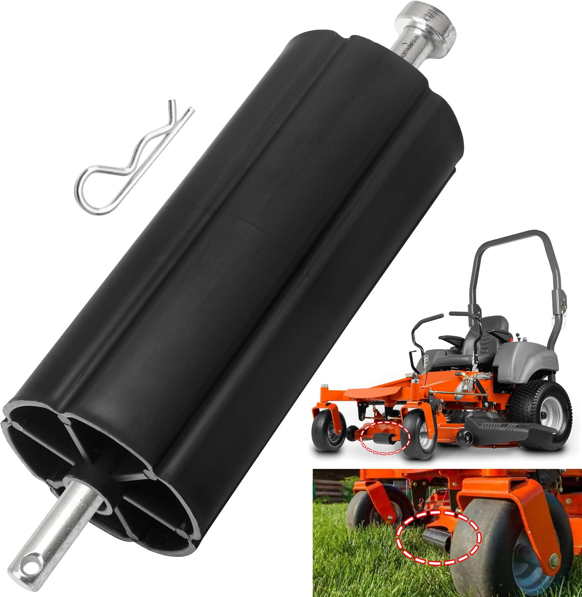 Amazon.com: 532176066 176066 Deck Roller & Rod Set Compatible with ...