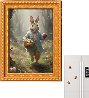 冷蔵庫マグネット,ユーモアのある装飾用磁気デコレーションアイテム - かわいい冷蔵庫用マグネット - イースター ホワイトボード メモ カレンダー キッチン 家庭用キャビネット 教室 学校向け