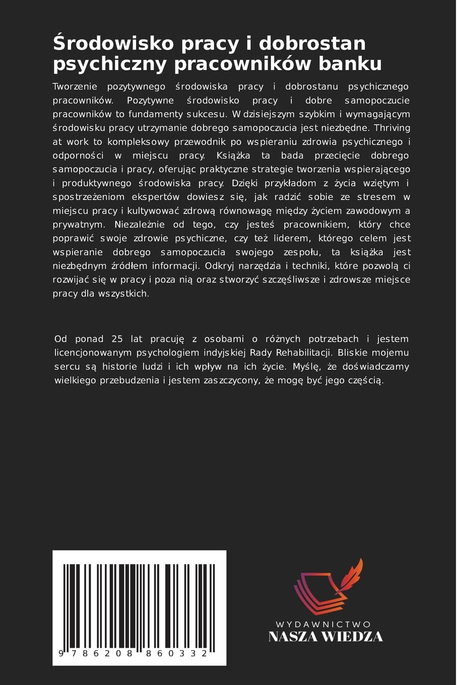 Środowisko pracy i dobrostan psychiczny pracowników banku