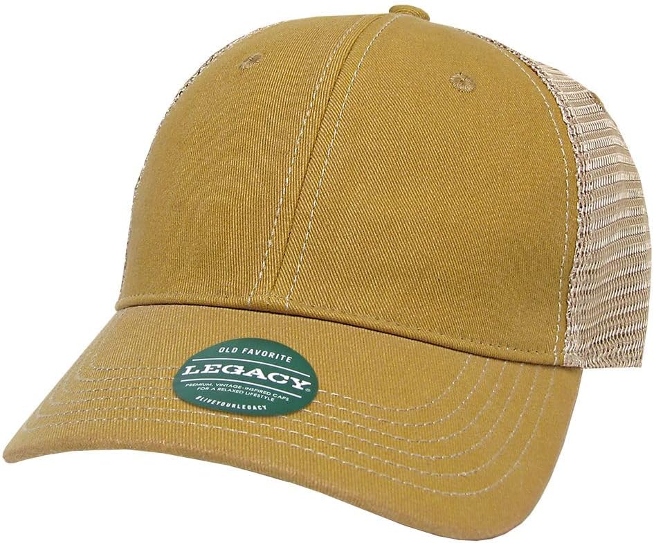 Legacy Old Favorite Trucker Cap, One Size, Olive-Khaki - Image 5