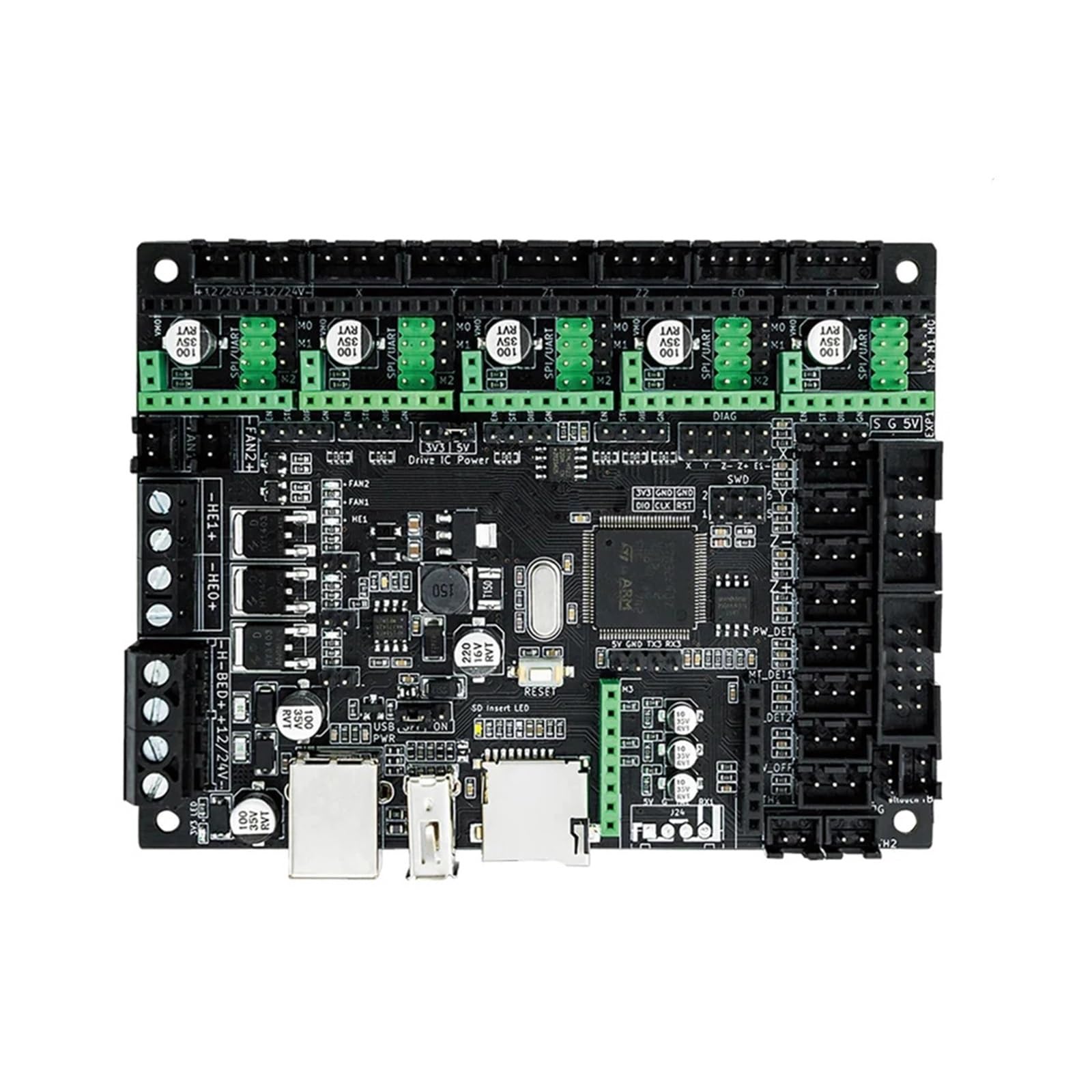 Scheda Madre Kit Compatibile con FLSUN Super Racer 3D | Aggiornamento Controllo, Prestazioni Stabili, Installazione Facile, Modulo Circuito, Ricambio