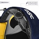 DSC DEFENDER Cricket Helmet for Men & Boys (Adjustable Steel Grill | Back Support Strap | Light Weight | size:Large (Navy) gallery image