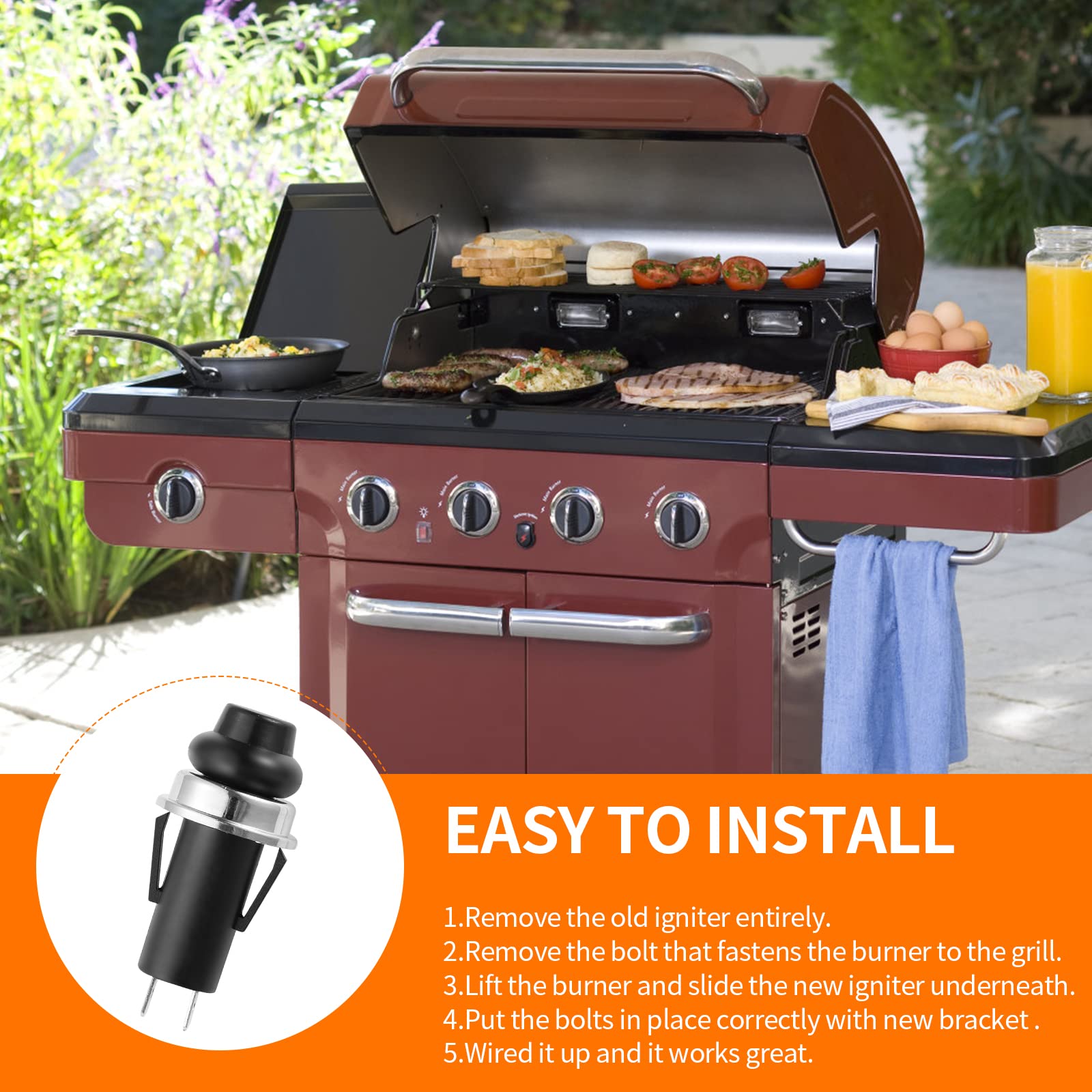 Igniter Switch Replacement For er, GS4 Grill Igniter