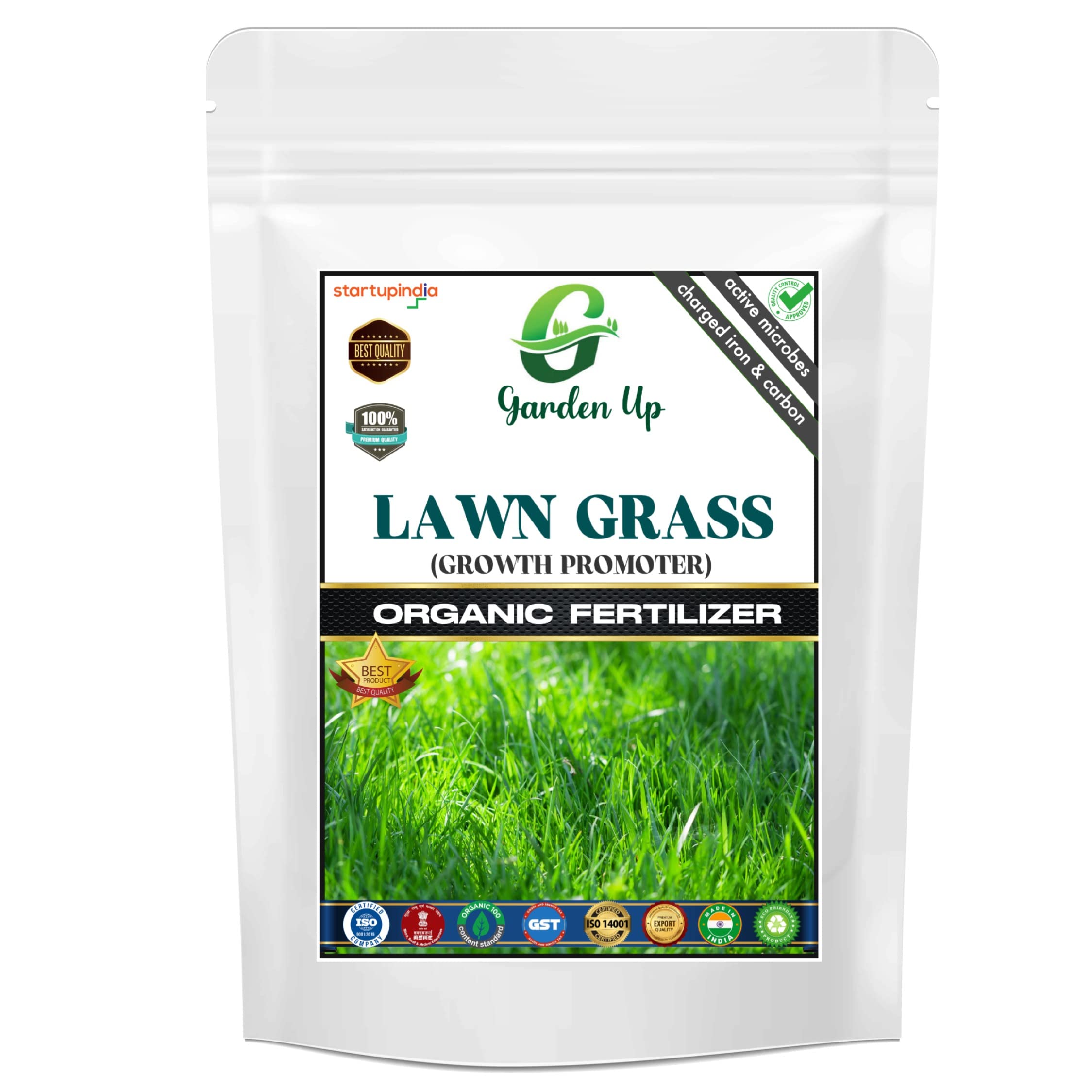 Garden up™ Lawn Grass Organic Fertilizer With Growth Promoter (1800 gm) (B0B7BBLGD9) Amazon Price History, Amazon Price Tracker